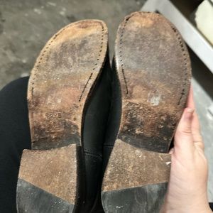 Frye black boots